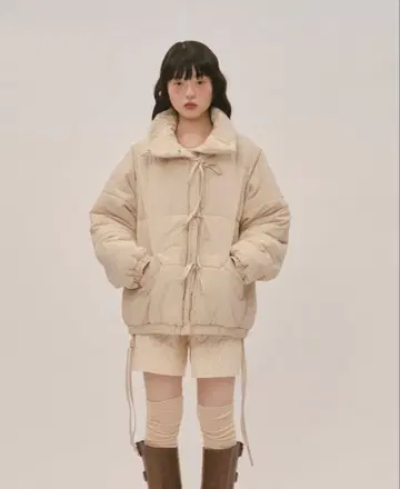 loin nuit 로완뉴이 ribbon batting blouson