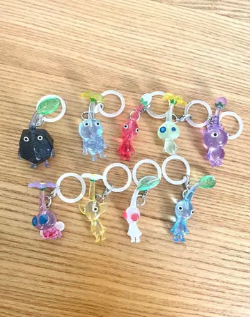 피크민 가챠 컴플리트!! 메지루시 액세서리 피규어