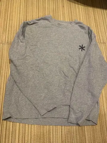 스노우피크 맨투맨 그레이 M 사이즈