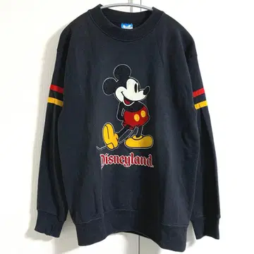 [레어] 80s 미국제 디즈니랜드 빈티지 맨투맨 미키