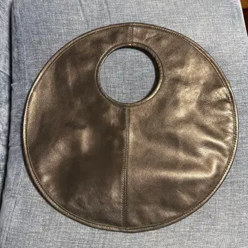 양가죽 동그란 백