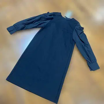 새상품 야마다야 FENNEL 리본 슬리브 분또 원피스 가정 세탁 가능