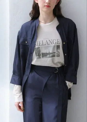 롱T 프린트 티셔츠