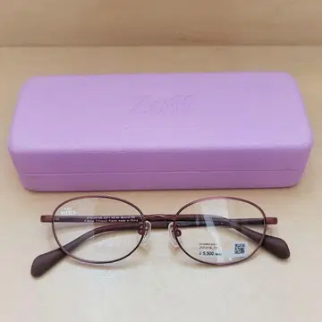 [ 새상품!미사용! ] Zoff kids 안경 도수 없음 프레임 레드