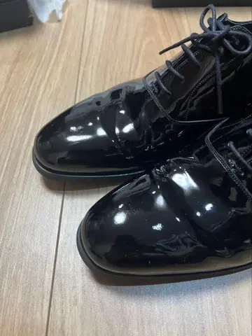 THE TREAT DRESSING 블랙 드레스 신발