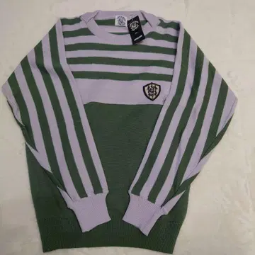 새상품급 [택 포함] 시나코바 SINA COVA 스웨터 보더 L 울