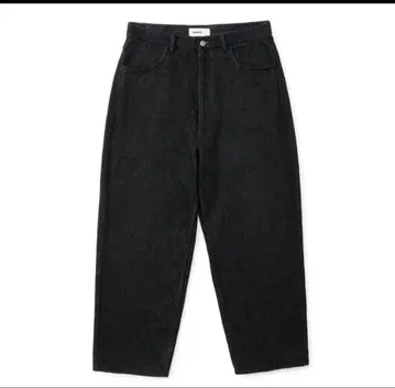everyone soft denim pants (BLACK) S