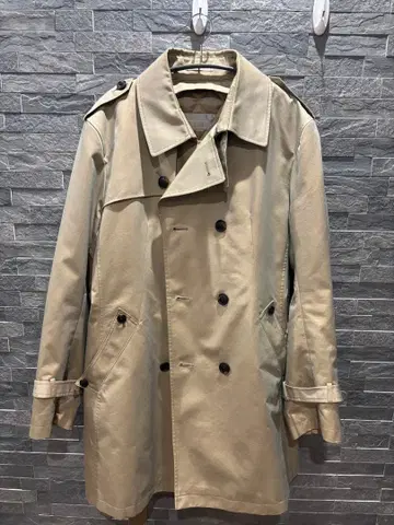 [ 새상품급 ] 남성용 트렌치코트 더블 브레스트 LL
