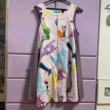 ALBEROBELLO 올레보레브라 핑크 라벤더 원피스