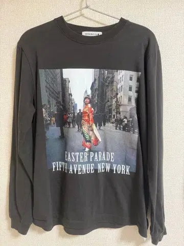 TETSUKO 롱 슬리브 T셔츠