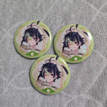 니지산지 Dytica 산리오 콜라보 캔 배지 이나미 라이 3개