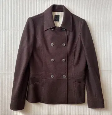 KEITH 더블 브레스트 테일러드 자켓 브라운 M