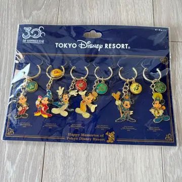 도쿄 디즈니 리조트 30주년 키체인 세트
