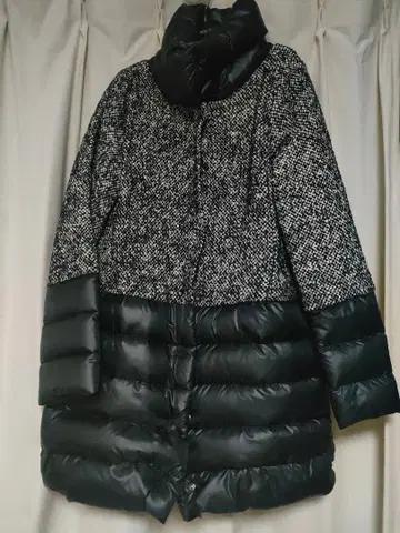 파트리치아 페페 다운 코트 블랙