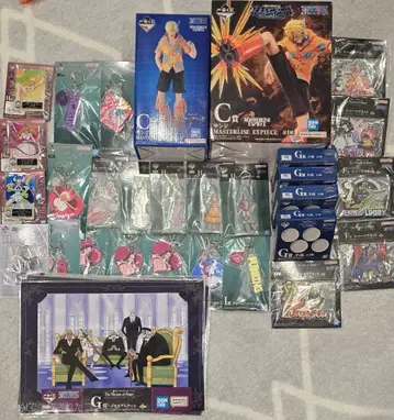 ONE PIECE 제일복권 하위상 묶음 판매 약 40점