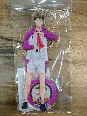 [ 새상품 ] 하이큐!! 우시지마 와카토리 스탠드 포함 아크릴 키링