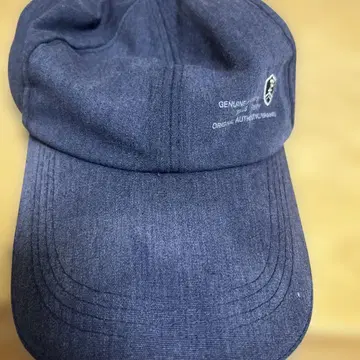 다크 블루 데님풍 캡