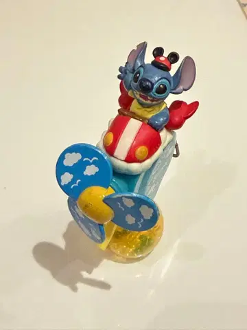 스티치 미니 팬 키링