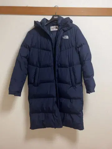 THE NORTH FACE 후드 부착 다운 자켓 2XL 네이비