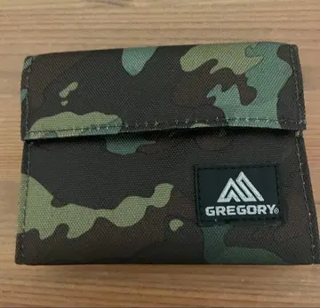 GREGORY 카모플라쥬 접이식 지갑