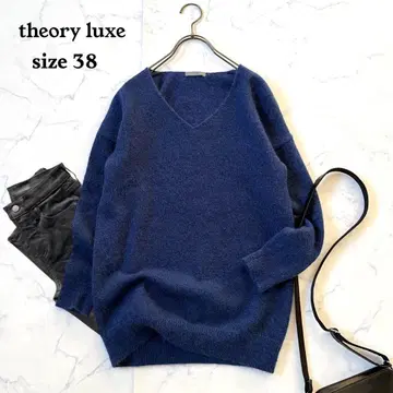 새상품급 Theory luxe Hairy Planet Pia 모헤어 니트