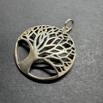 [ silver925 ] 트리 목걸이 탑