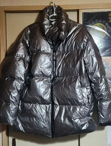 GAP 다운 자켓 실버 S