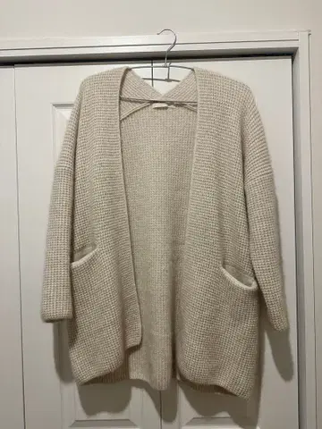 evam eva 가디건 아이보리