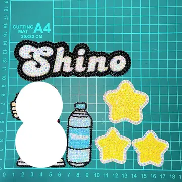 부채 데코 스티커 시노즈카 다이키