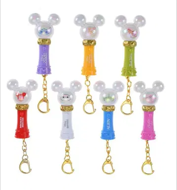 디즈니 스토어 시크릿 응원봉 키체인 푸우