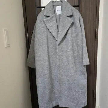 미사용 Mila Owen 그레이 체스터 코트