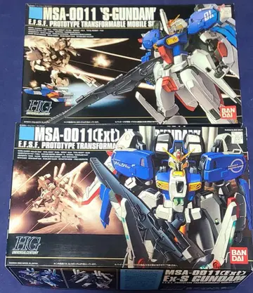 HG 1/144 S건담 EXS건담 미조립 세트
