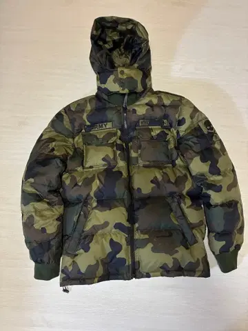 HYDROGEN 카모플라쥬 스컬 다운 자켓 L
