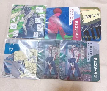 체인소 맨 아트 코스터 덴지 파워