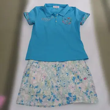 VIVA HEART 피케 셔츠 42와 스커트 세트