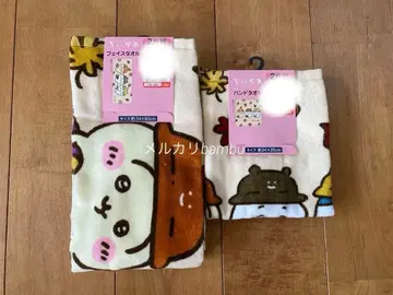 미사용 새상품 치이카와 페이스 타월 2장 핸드 타월 2장 합계 4장