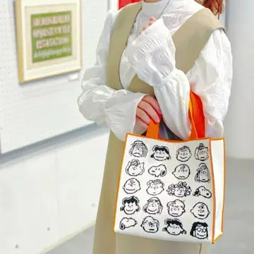 가격 인하 스누피 큐빅 BAG