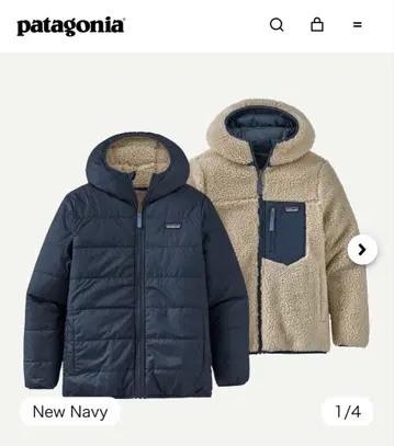 Patagonia 플리스 자켓 New Navy