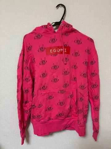 에구치 타쿠야 EGUMI 에구미 후드티 핑크