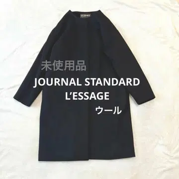 미사용 JOURNALSTANDARD L'ESSAGE 노카라 롱 코트