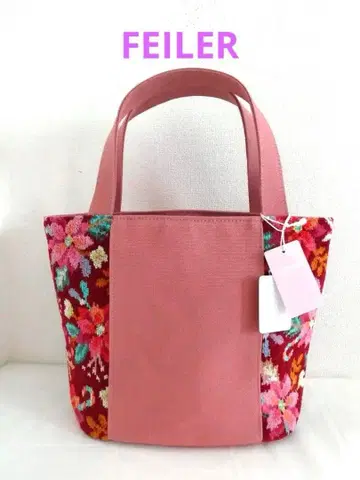 [페이러] 노엘 플라워 토트백 사이드 슈니르 직조