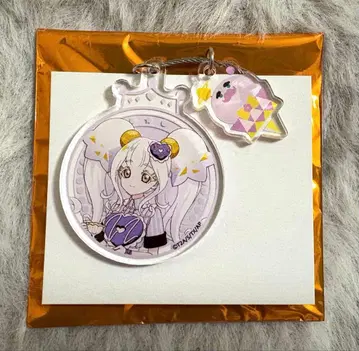 아이프리 반지 아크릴 키링 카페 반지 공주 반지 클로버