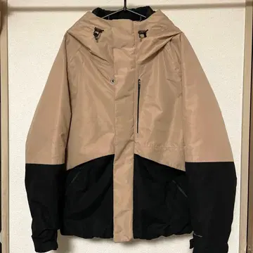 X Shelter 방수 자켓 L 베이지/블랙 워크맨