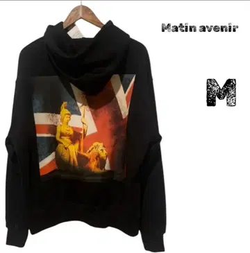 Matin avenir 블랙 후드티 M 사이즈