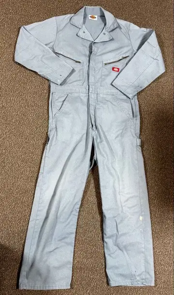 디키즈 작업복 40 그레이 인기 W 슬래시 지퍼 초기 타입입니다!