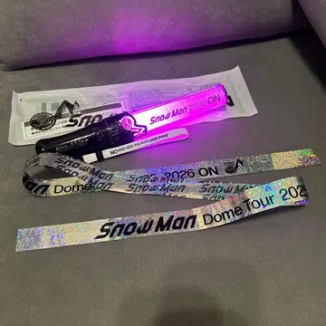 SnowMan 응원봉 Dome Tour 2025 2026 ON