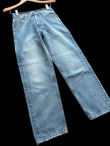 시루무린 스트레이트 데님 팬츠 사이즈 23