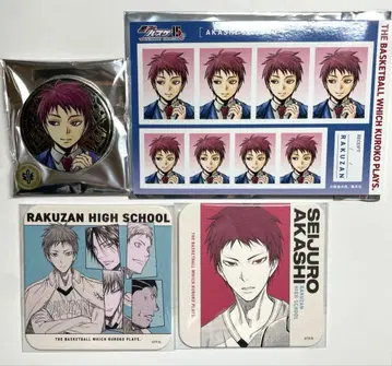 쿠로코의 농구 원화전 아카시 캔뱃지, 증명사진, 아트 코스터 세트