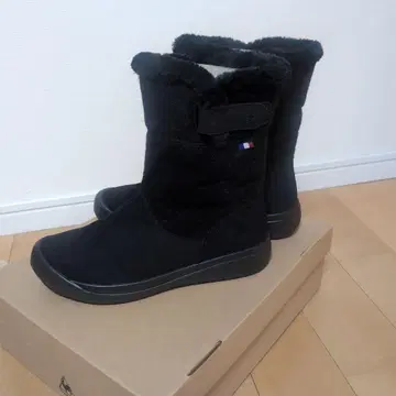 르꼬끄 스포르티브 무스탕 스노우 부츠 지퍼 달린 25cm