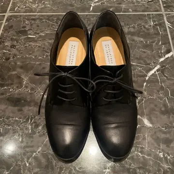 MACKINTOSH PHILOSOPHY 블랙 레이스업 슈즈